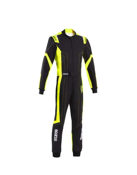 Sparco Thunder Advanced  YOUTH Black/Flo Yellow