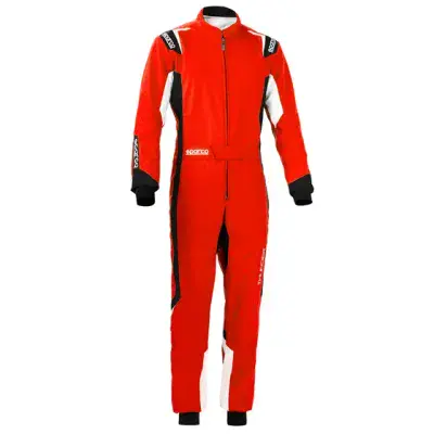 SPARCO THUNDER YOUTH KART SUIT RED/BLACK