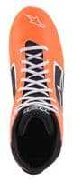 TECH 1K START V2 BOOTS FLO ORANGE/BLACK UK SIZES 4,