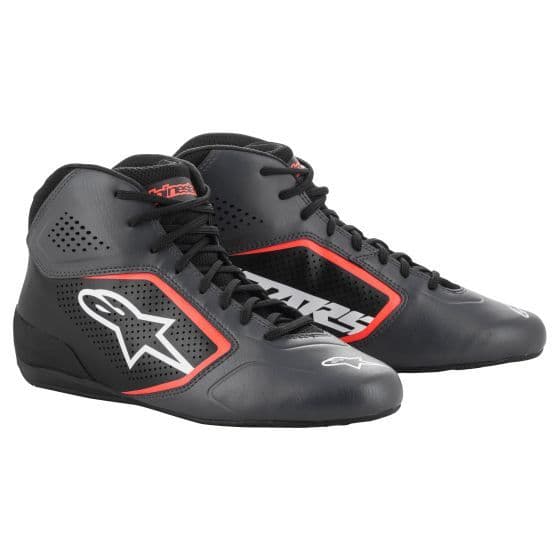 TECH 1K START V2 BOOTS GREY-BLK-FLO ORANGE