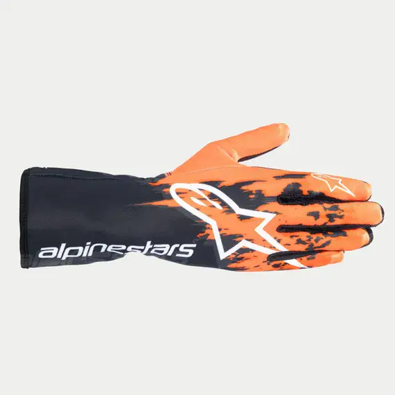 TECH 1K V3 GLOVES  BLACK-ORANGE-WHITE