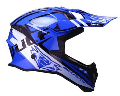 WULF RACE SERIES HELMET BLUE