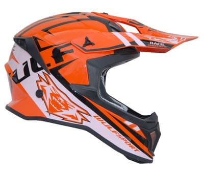 WULF RACE SERIES HELMET ORANGE