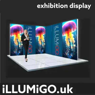 2m high 3x3 Hybrid Light Box Kit 45