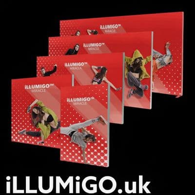 SEAMLESS LED lightbox up to 7.85m
