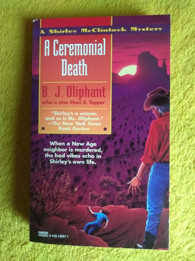 A CEREMONIAL DEATH BY B. J. OLIPHANT    (PAPERBACK)