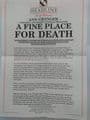A FINE PLACE FOR DEATH by Ann Granger (Hardcover)