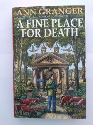 A FINE PLACE FOR DEATH by Ann Granger (Hardcover)
