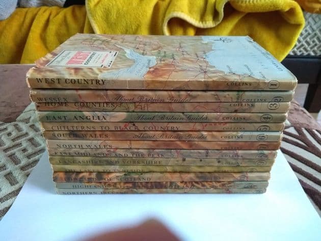 ABOUT BRITAIN. (13 VOLUME SET )  VARIOUS AUTHORS.  (HARDBACK)