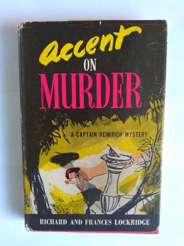 ACCENT ON MURDER by Richard & Frances Lockridge (Hardcover)