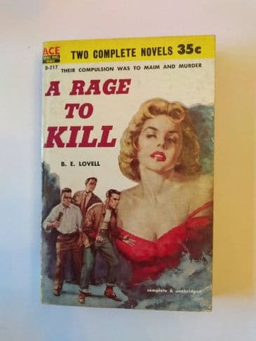 ACE DOUBLES A RAGE TO KILL/DOWNWIND (D-217) (Paperback)
