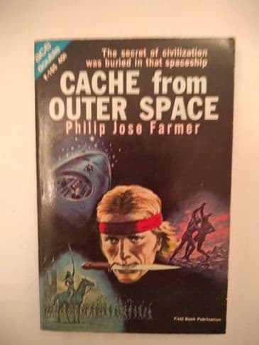 ACE DOUBLES CACHE FROM OUTER SPACE/THE CELESTIAL BLUEPRINT  (F-165) (Paperback)