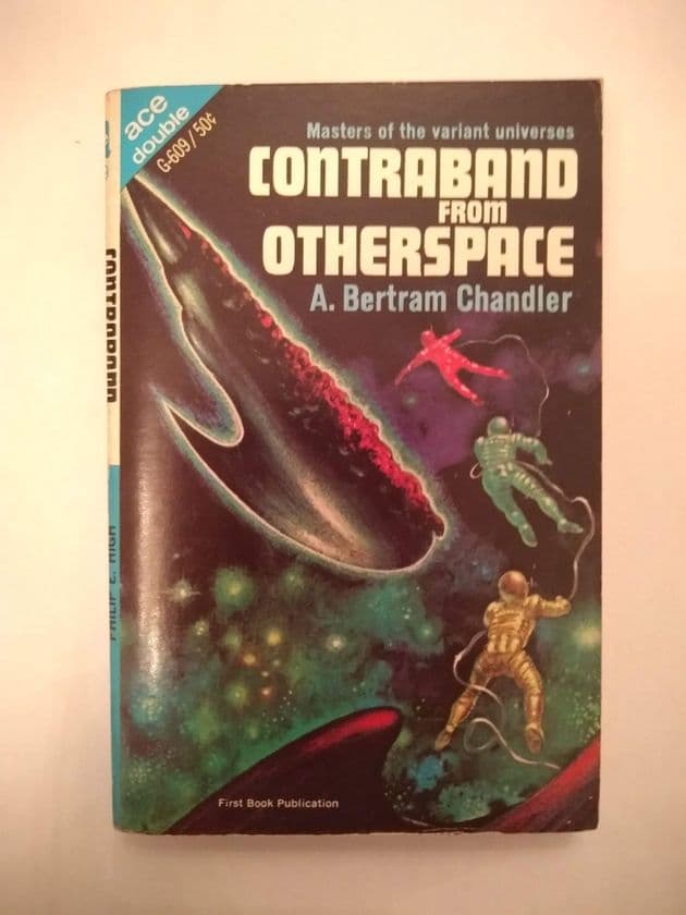 ACE DOUBLES CONTRABAND FROM OUTER SPACE/REALITY FORBIDDEN  (G-609) (Paperback)