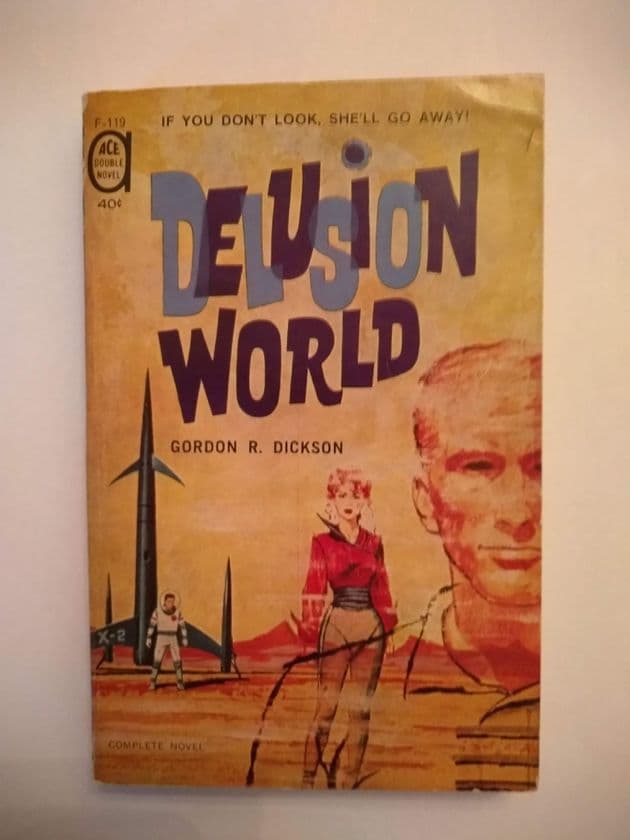 ACE DOUBLES DELUSION WORLD/SPACIAL DELIVERY (F-119) (Paperback)