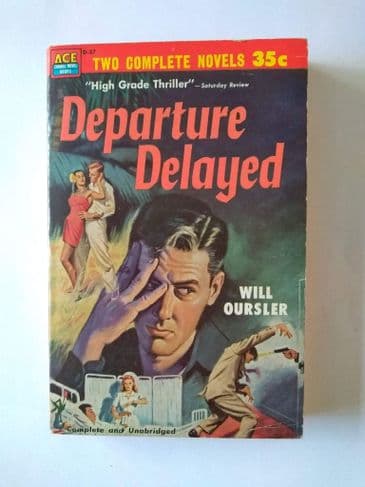 ACE DOUBLES DEPARTURE DELAYED/THE DROWNING WIRE  (D-37) (Paperback)