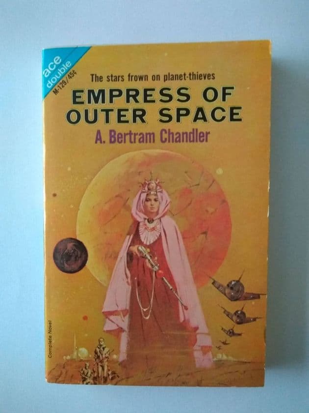 ACE DOUBLES EMPRESS OF OUTER SPACE/THE ALTERNATE MARTIANS  (M-129) (Paperback)