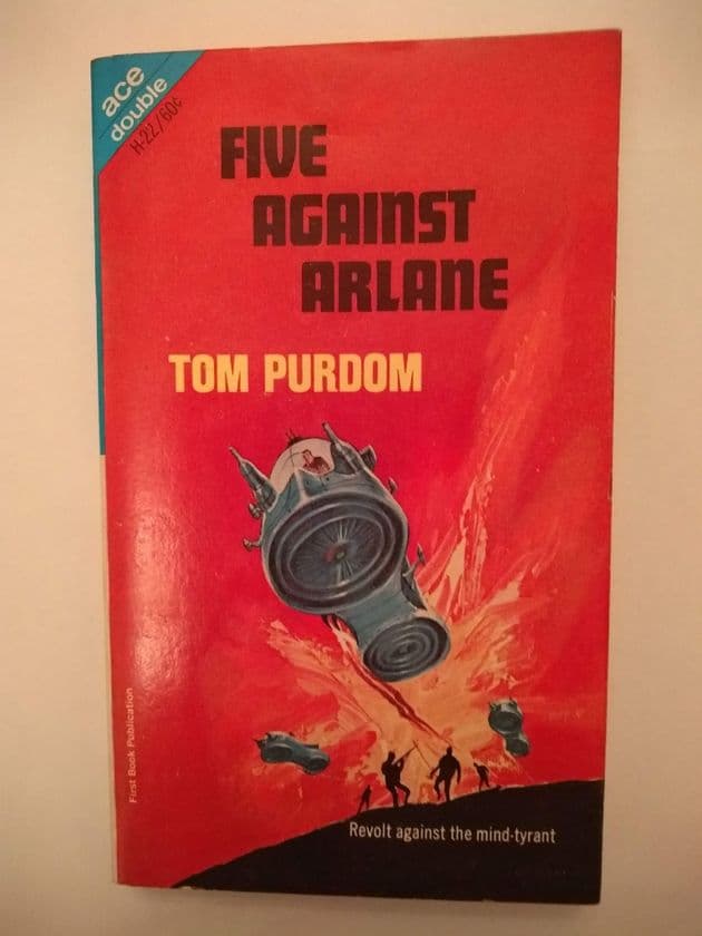 ACE DOUBLES FIVE AGAINST ARLANE/LAND OF THE GREEN PLANET (H-22) (Paperback)