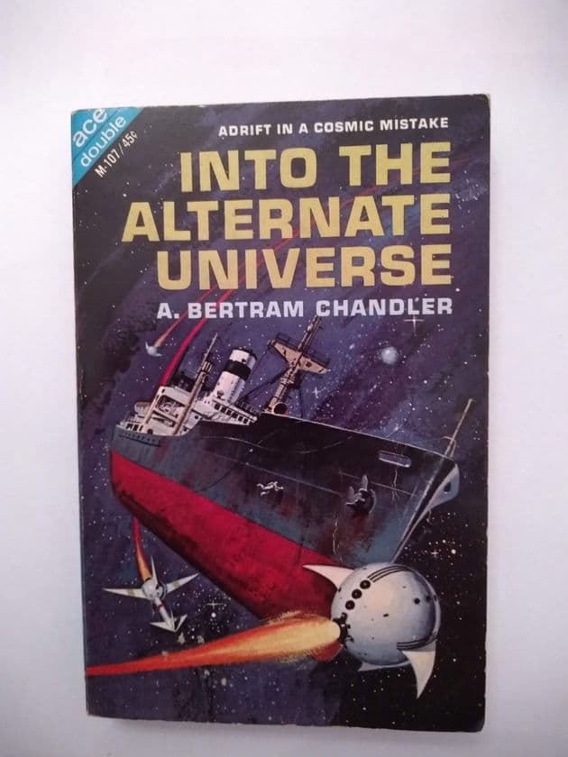 ACE DOUBLES INTO THE ALTERNATE UNIVERSE/THE COILS OF TIME (M-107) (Paperback)