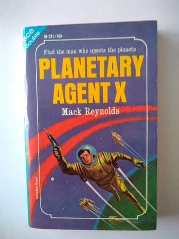 ACE DOUBLES PLANETARY AGENT X /BEHOLD THE STARS  (M-131) (Paperback)