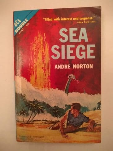 ACE DOUBLES SEA SIEGE/EYE OF THE MONSTER  (F-147) (Paperback)