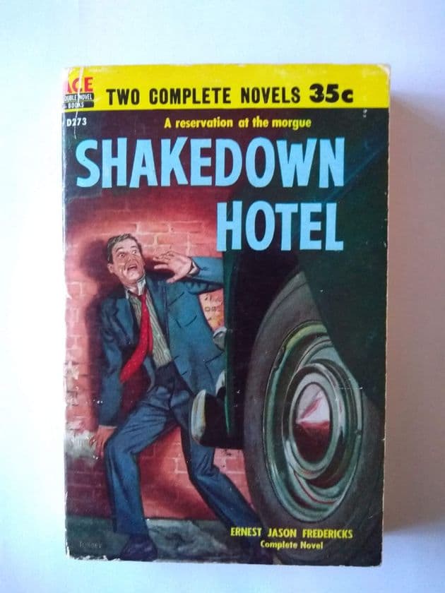 ACE DOUBLES SHAKEDOWN HOTEL/THE MIDNIGHT EYE  (D-273) (Paperback)