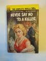 ACE DOUBLES STAB IN THE DARK/NEVER SAY NO TO A KILLER  (D-157) (Paperback)