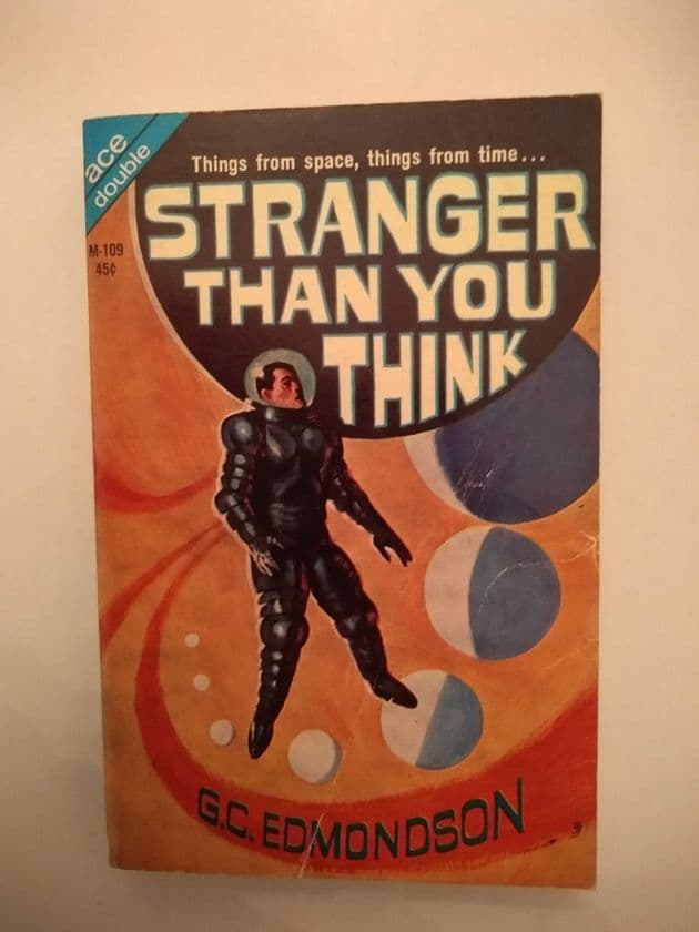 ACE DOUBLES STRANGER THAN YOU THINK/THE SHIP THAT SAILED THE TIME STREAM (M-109) (Paperback)