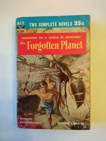 ACE DOUBLES THE FORGOTTEN PLANET/CONTRABAND ROCKET  (D-146) (Paperback)