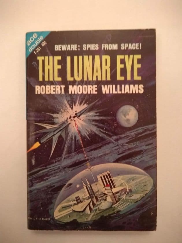 ACE DOUBLES THE LUNAR EYE/THE TOWERS OF TORON  (F-261) (Paperback)