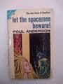 ACE DOUBLES THE WIZARD OF STARSHIP POSEIDON/LET THE SPACEMEN BEWARE!  (F-209) (Paperback)