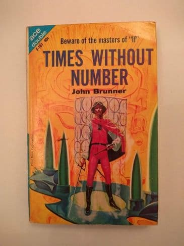ACE DOUBLES TIMES WITHOUT NUMBER/DESTINY'S ORBIT (Signed by both authors)  (F-161) (Paperback)