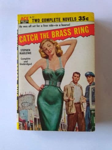 ACE DOUBLES. CATCH THE BRASS RING/STRANGER AT HOME . (D-77) (PAPERBACK)