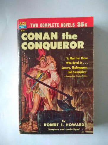 ACE DOUBLES. CONAN THE CONQUEROR/THE SWORDS OF RHIANNON  . (D-36) (PAPERBACK)