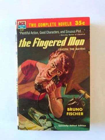 ACE DOUBLES.  THE FINGERED MAN/DOUBLE TAKE  . (D-27) (PAPERBACK)