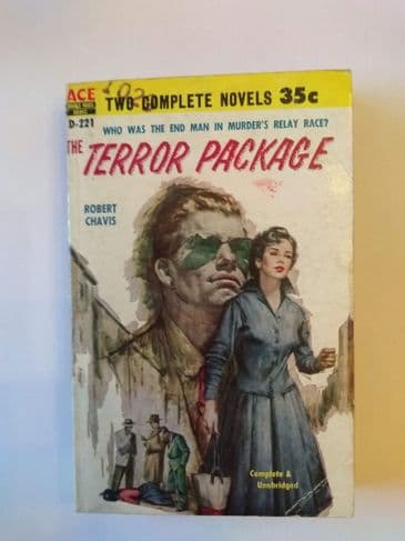 ACE DOUBLES.  THE TERROR PACKAGE/YOU'VE BET YOUR LIFE  . (D-221) (PAPERBACK)