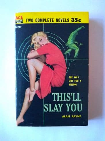 ACE DOUBLES.  THIS'LL SLAY YOU/VIOLENT CITY. (D-289) (PAPERBACK)