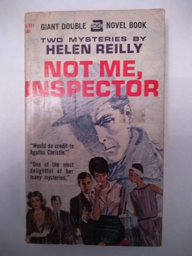 ACE GIANT DOUBLES NOT ME, INSPECTOR/ THE CANVAS DAGGER  (G - 531) (Paperback)