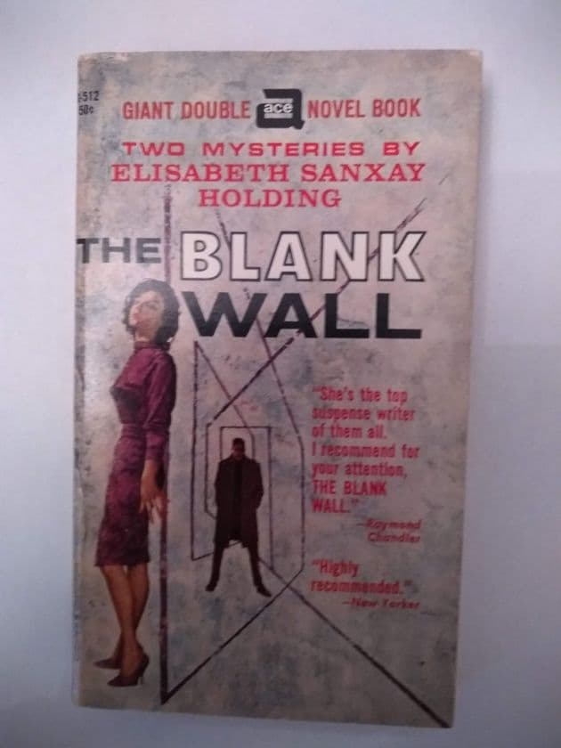 ACE GIANT DOUBLES. THE BLANK WALL/ THE GIRL WHO HAD TO DIE . (G - 512) (PAPERBACK)