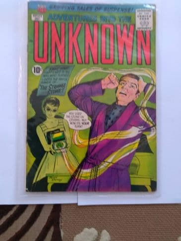 ADVENTURES IN TO THE UNKNOWN NO 103 1958