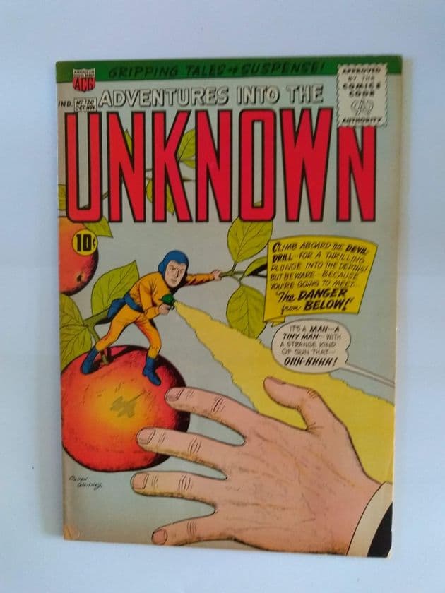 ADVENTURES IN TO THE UNKNOWN NO 120 October/November 1960