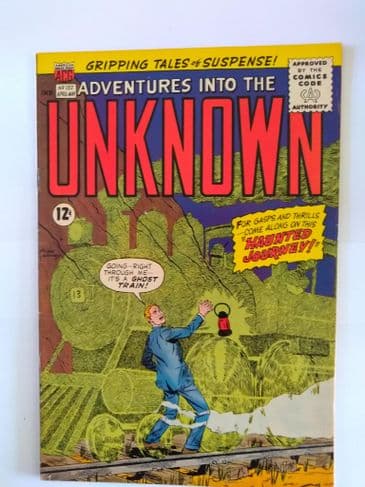 ADVENTURES IN TO THE UNKNOWN NO 132 APRIL/MAY 1962