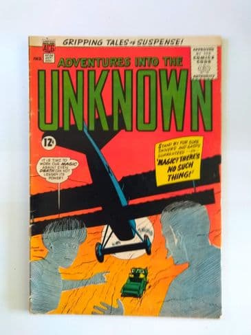 ADVENTURES IN TO THE UNKNOWN NO 136 OCTOBER/NOVEMBER 1962