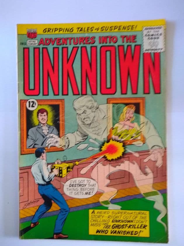 ADVENTURES IN TO THE UNKNOWN NO 146 February 1964