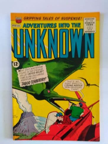 ADVENTURES IN TO THE UNKNOWN NO 150 AUGUST 1964