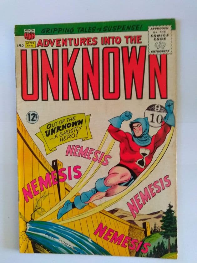 ADVENTURES IN TO THE UNKNOWN NO 154 February 1965