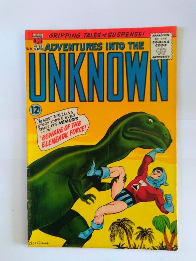 ADVENTURES IN TO THE UNKNOWN NO 155 March 1965