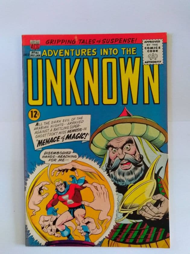 ADVENTURES IN TO THE UNKNOWN NO 161 December/January 1965