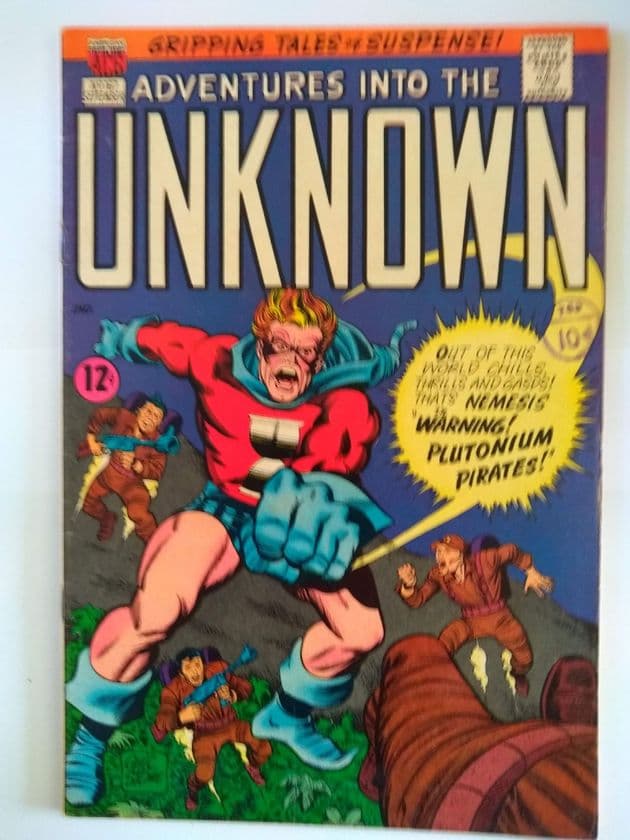 ADVENTURES IN TO THE UNKNOWN NO 167 September 1966