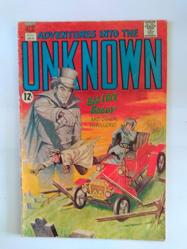 ADVENTURES IN TO THE UNKNOWN NO 173 June/July 1967