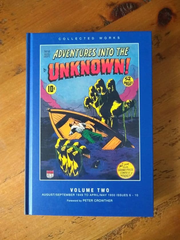 ADVENTURES INTO THE UNKNOWN VOLUME 2,HARDBACK, COLLECTED WORKS
